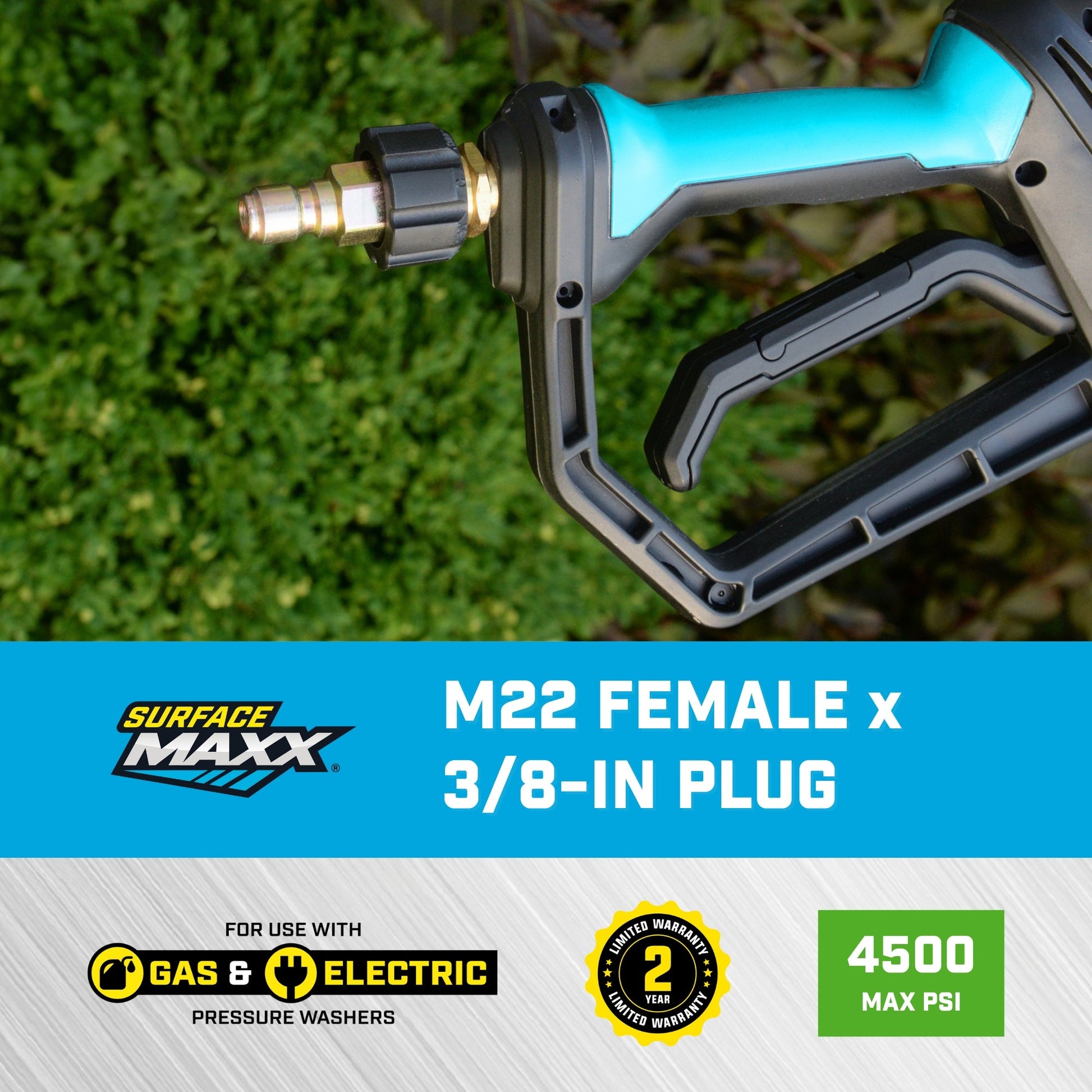 SurfaceMaxx M22 Female x 3/8 - in Plug - SurfaceMaxx