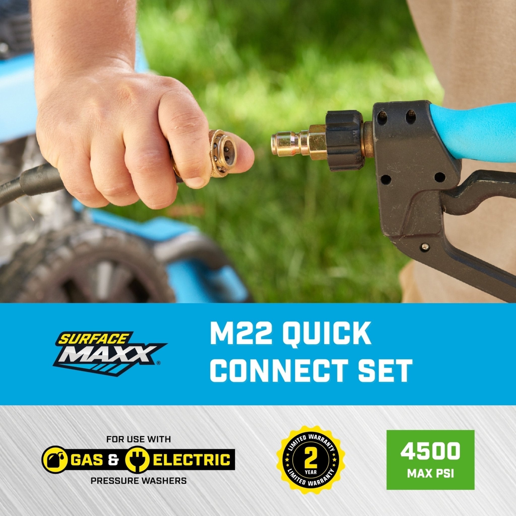 SurfaceMaxx M22 Quick Connect Set