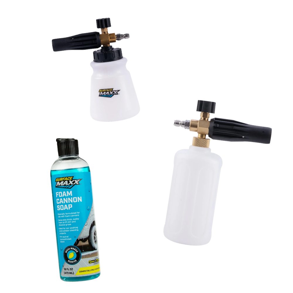 Foam Cannons from SurfaceMaxx