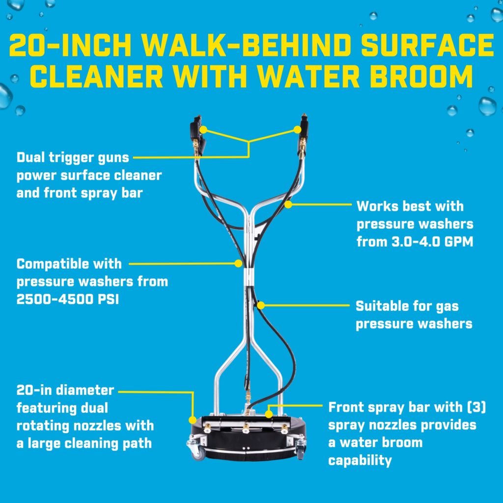 20-in Surface Cleaner - SurfaceMaxx